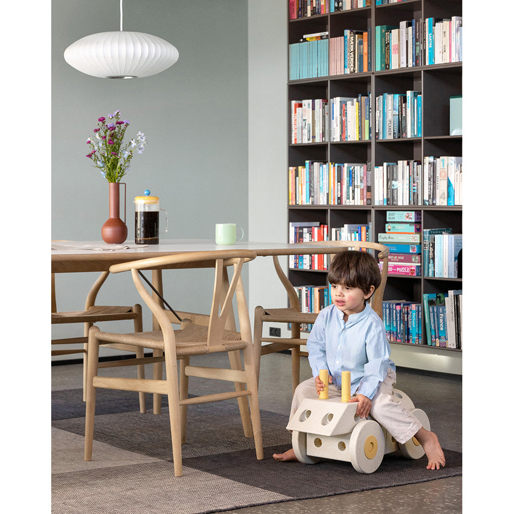 Modu byggleksak i skum, Dreamer set, 33 delar - Sand Grey / Honey Yellow