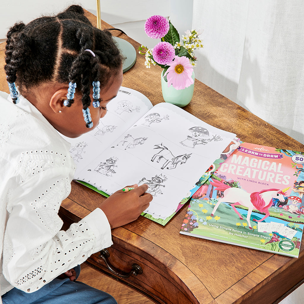 eeBoo Lär dig teckna, Magiska varelser