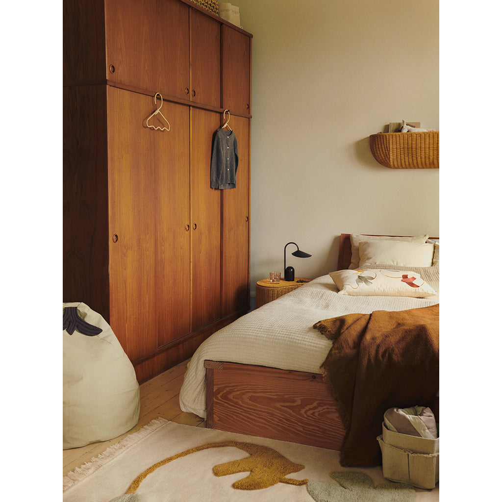 ferm Living flätad korg, Braided natural - 75 x 25 cm