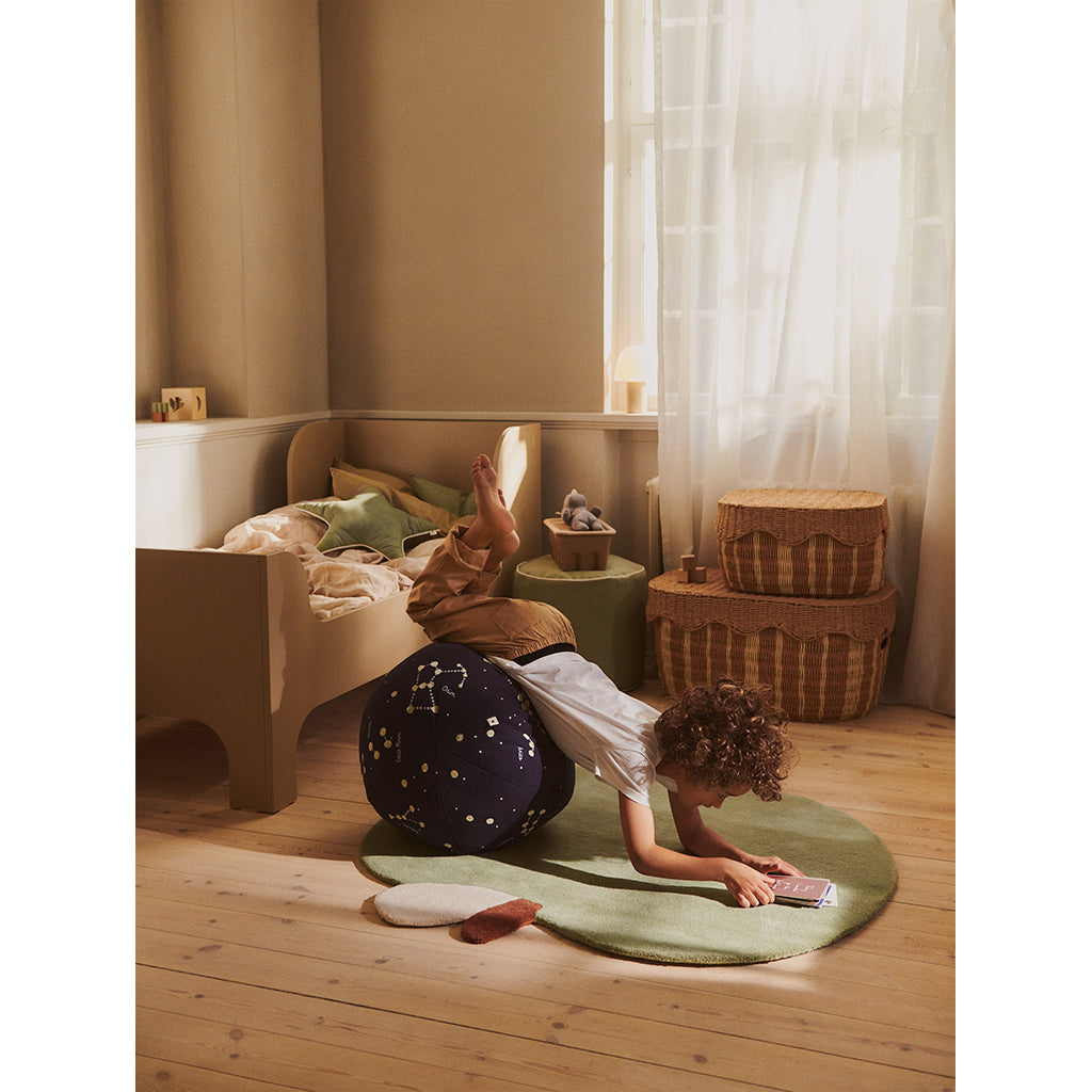 ferm Living Rivan korgset, set med 2 st - Natural/off-white