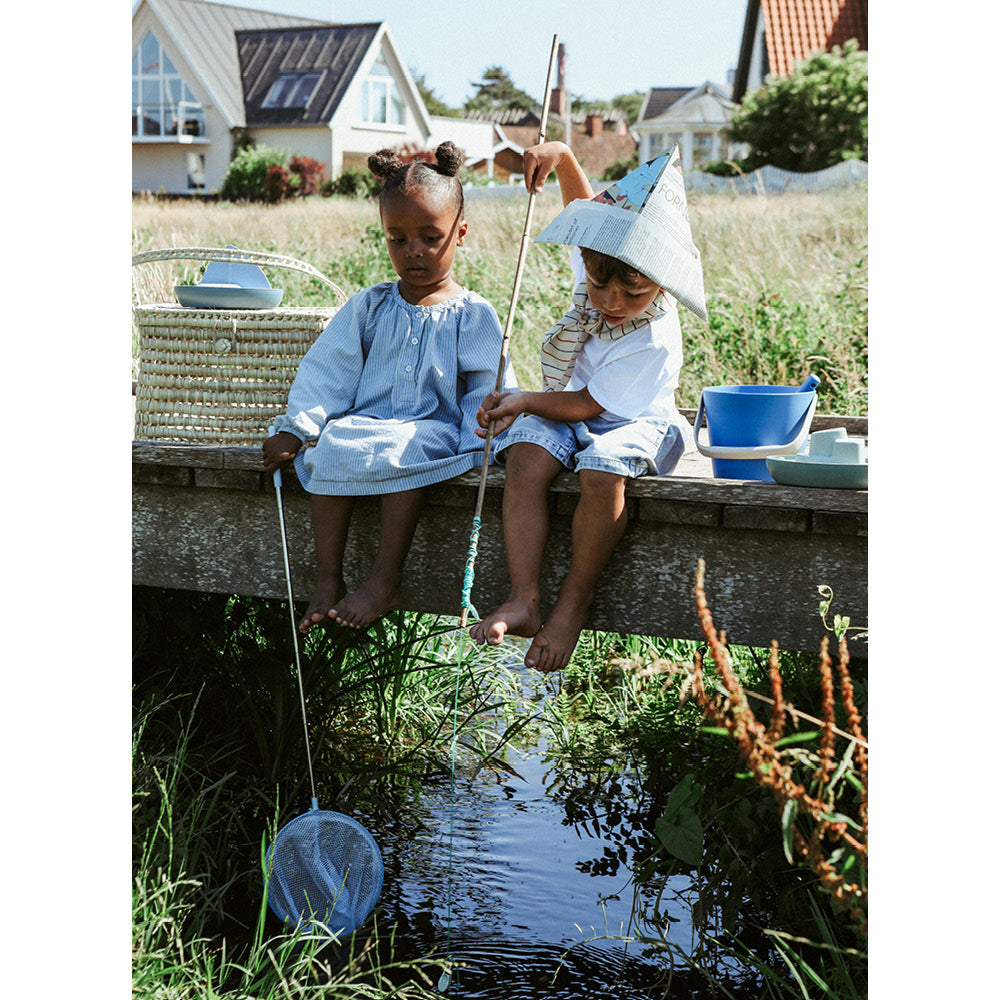 Följ ankan, Teleskopfiskenät - Mörklila