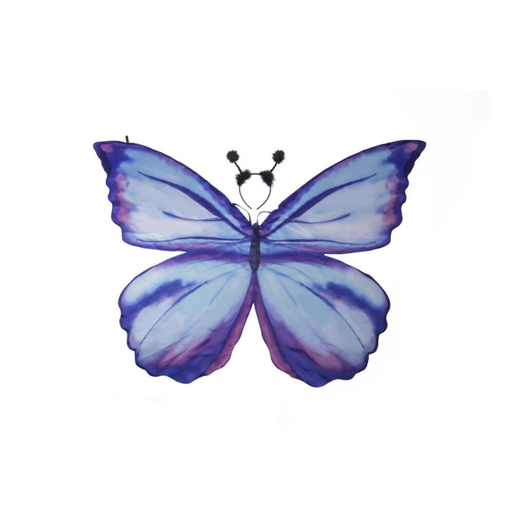 Great Pretenders utklädningskläder, fjärilsvingar och hårbåge, Mystical - 4-6 år