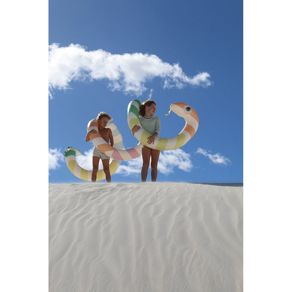 Sunnylife badedyr, gigantisk slange, Sorbet - Fra 6 år