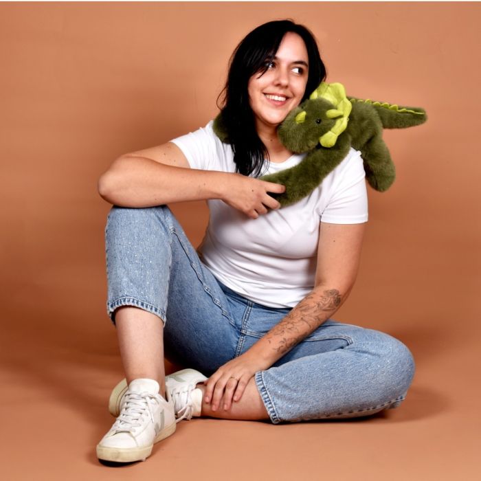 Doudou et Compagnie Tyngdedjur, Dino - 50 cm