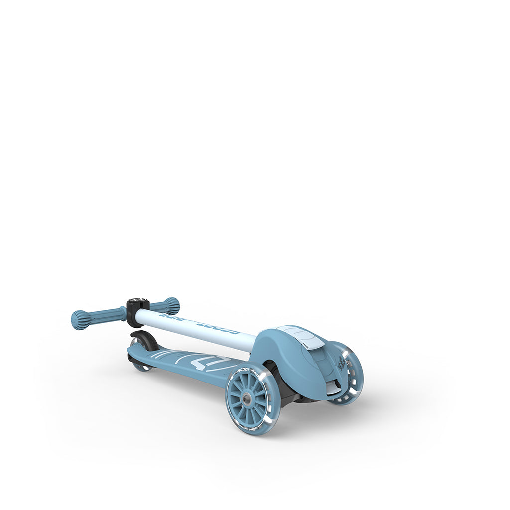 Scoot and Ride Highway Kick 3S, sparkcykel - LED Steel