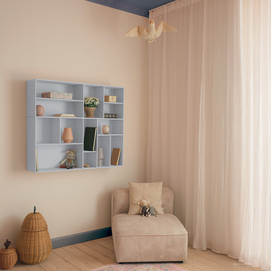 By Aulum Helena väggreol, 117x97 cm - Himalayan Blue