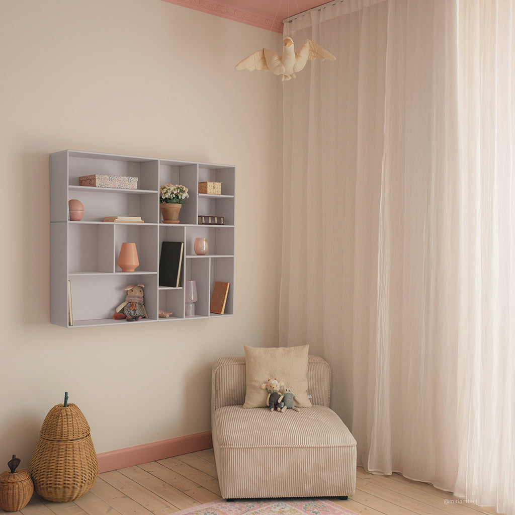 By Aulum Helena vægreol, 117x97 cm - Mushroom