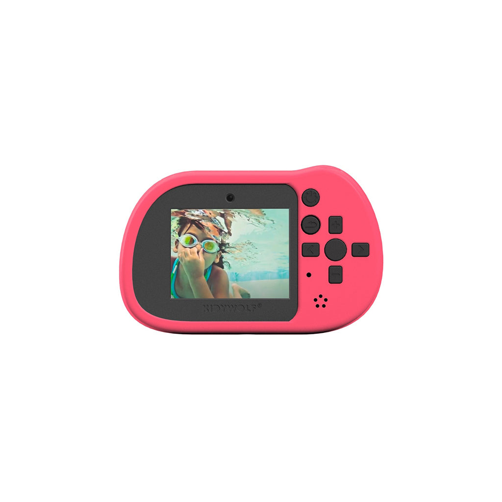 Kidycam-Pro barnkamera, 8 GB, vattentät - Rosa
