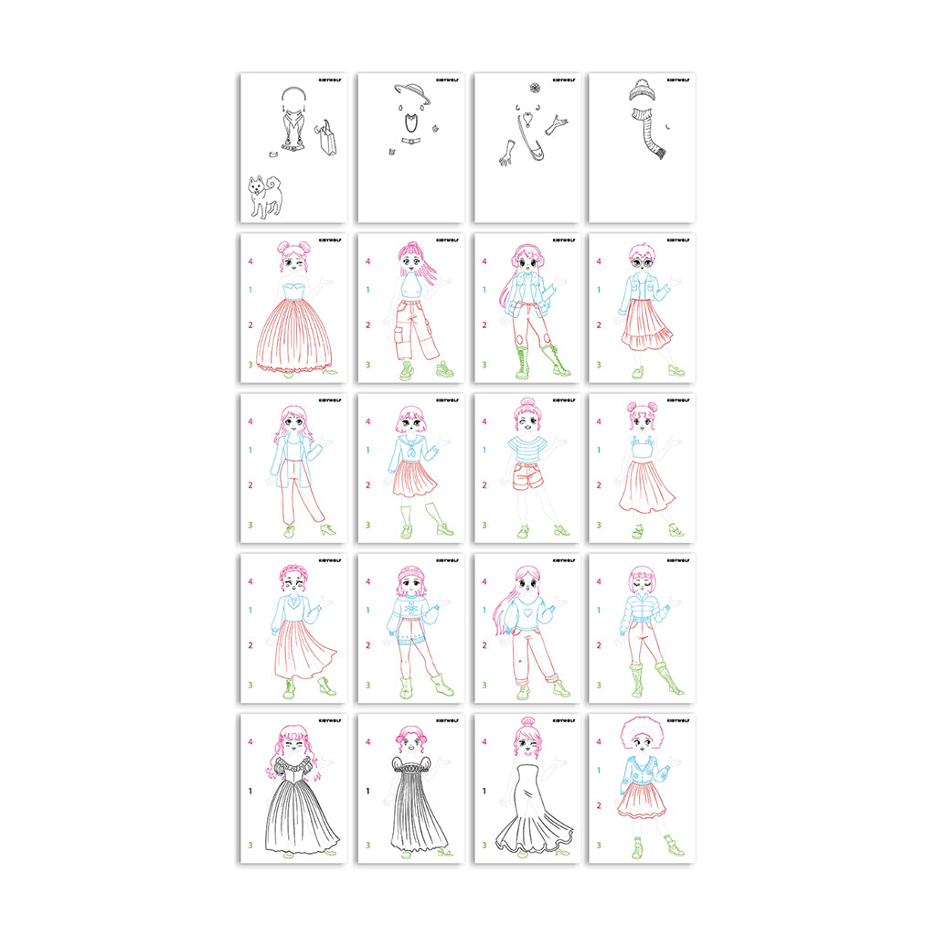 KIDYDRAW PRO - PORTABEL LJUSPLATTA FÖR MODEDESIGN