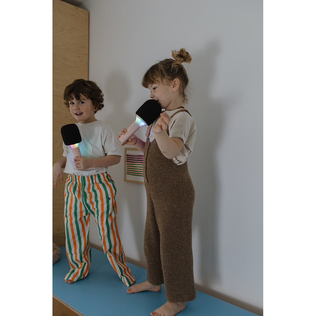 Kidymic Allt-i-ett mikrofon för karaoke och musikaliska upplevelser, Rosa