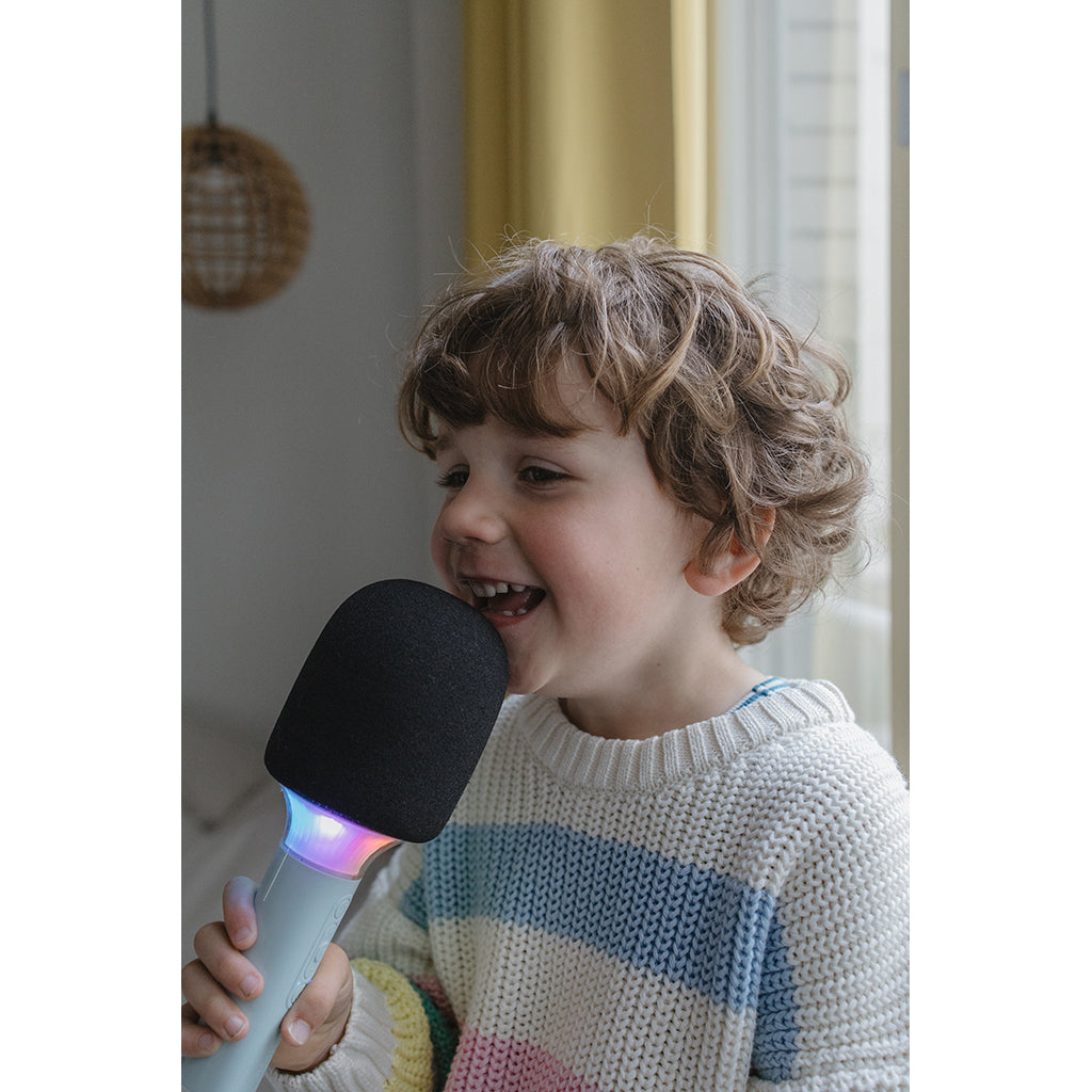 Kidymic Allt-i-ett mikrofon för karaoke och musikupplevelser, Green