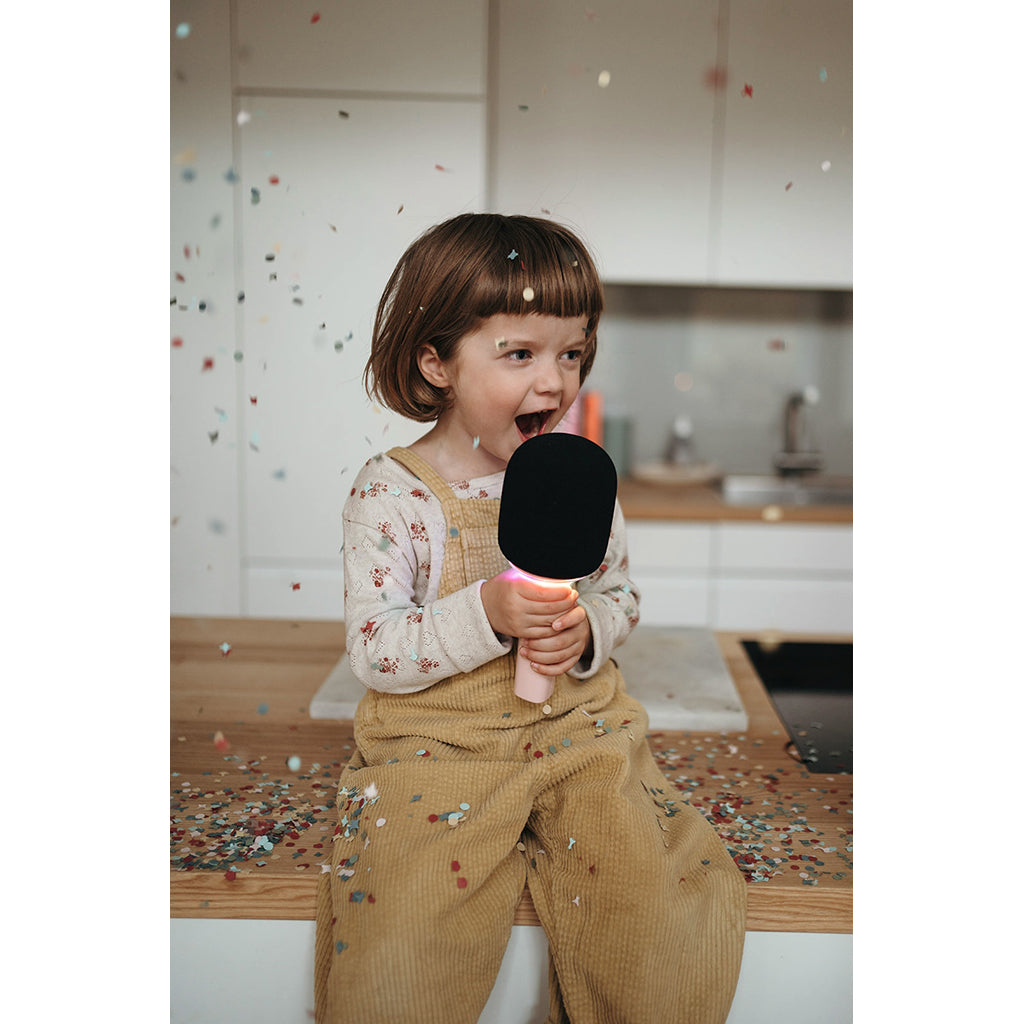 Kidymic Allt-i-ett mikrofon för karaoke och musikupplevelser, Blue