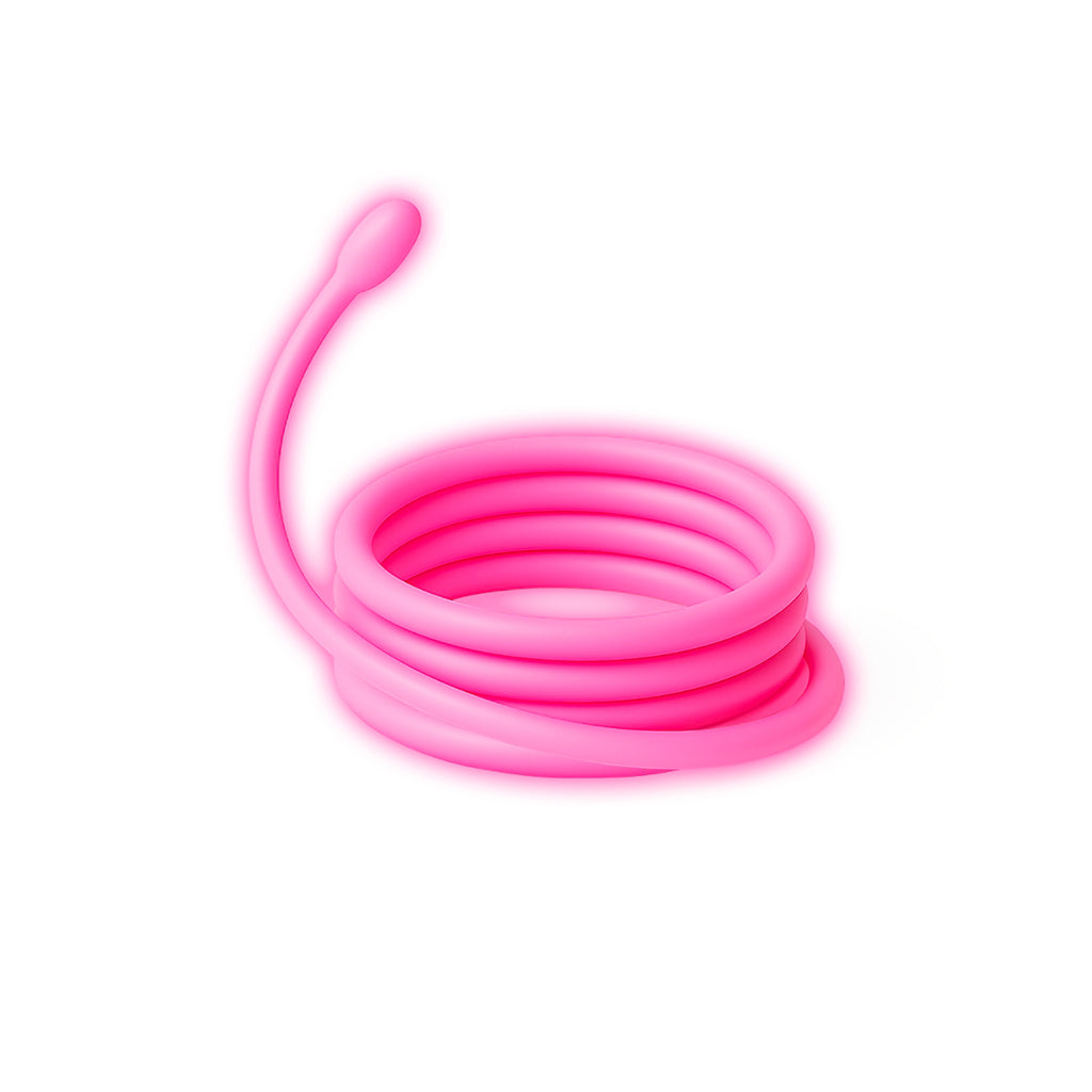 Kidyneon, DIY självlysande bilder med rosa neontråd - Once upon a time