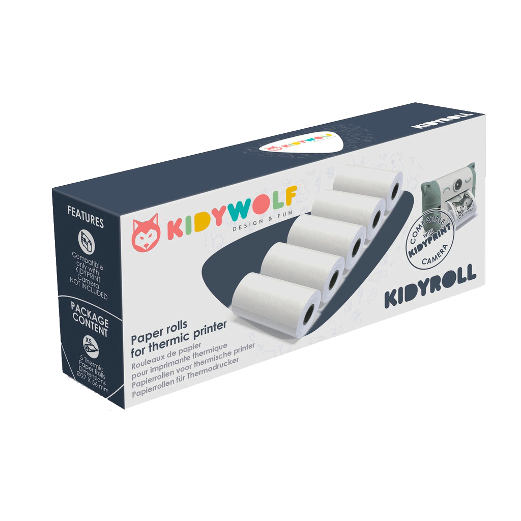 Kidywolf Kidyprint, 5 printrullar