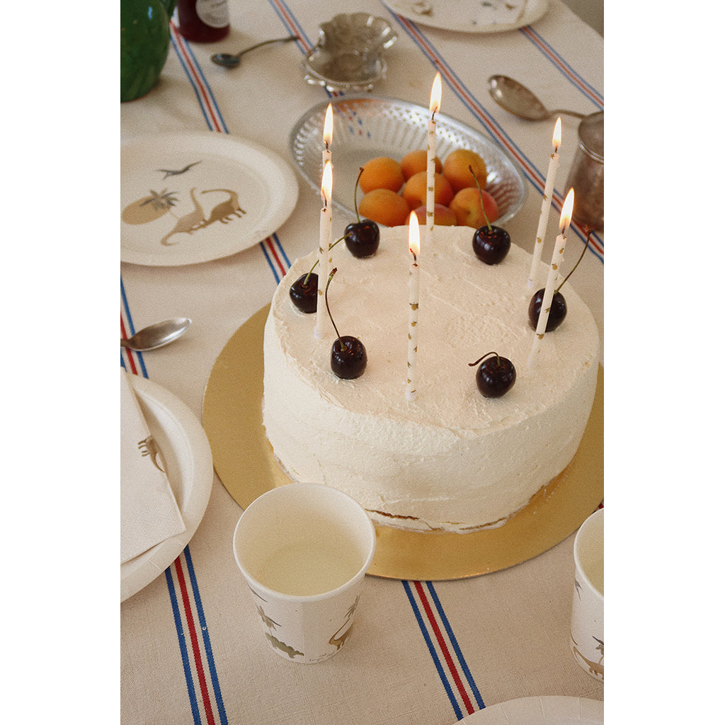 Konges sløjd Födelsedagsljus, 12 st. - Lemon