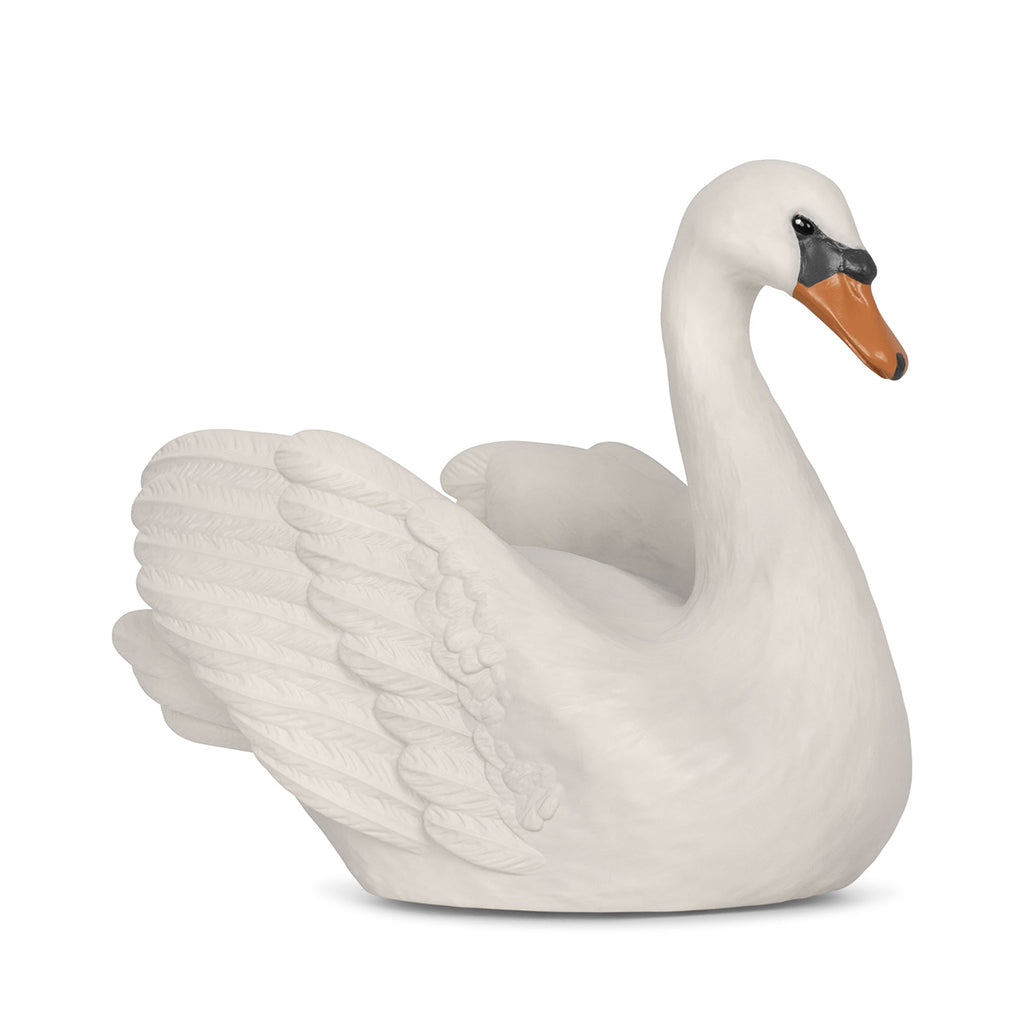 Konges Sløjd silikon LED-lampa, Swan - Beige