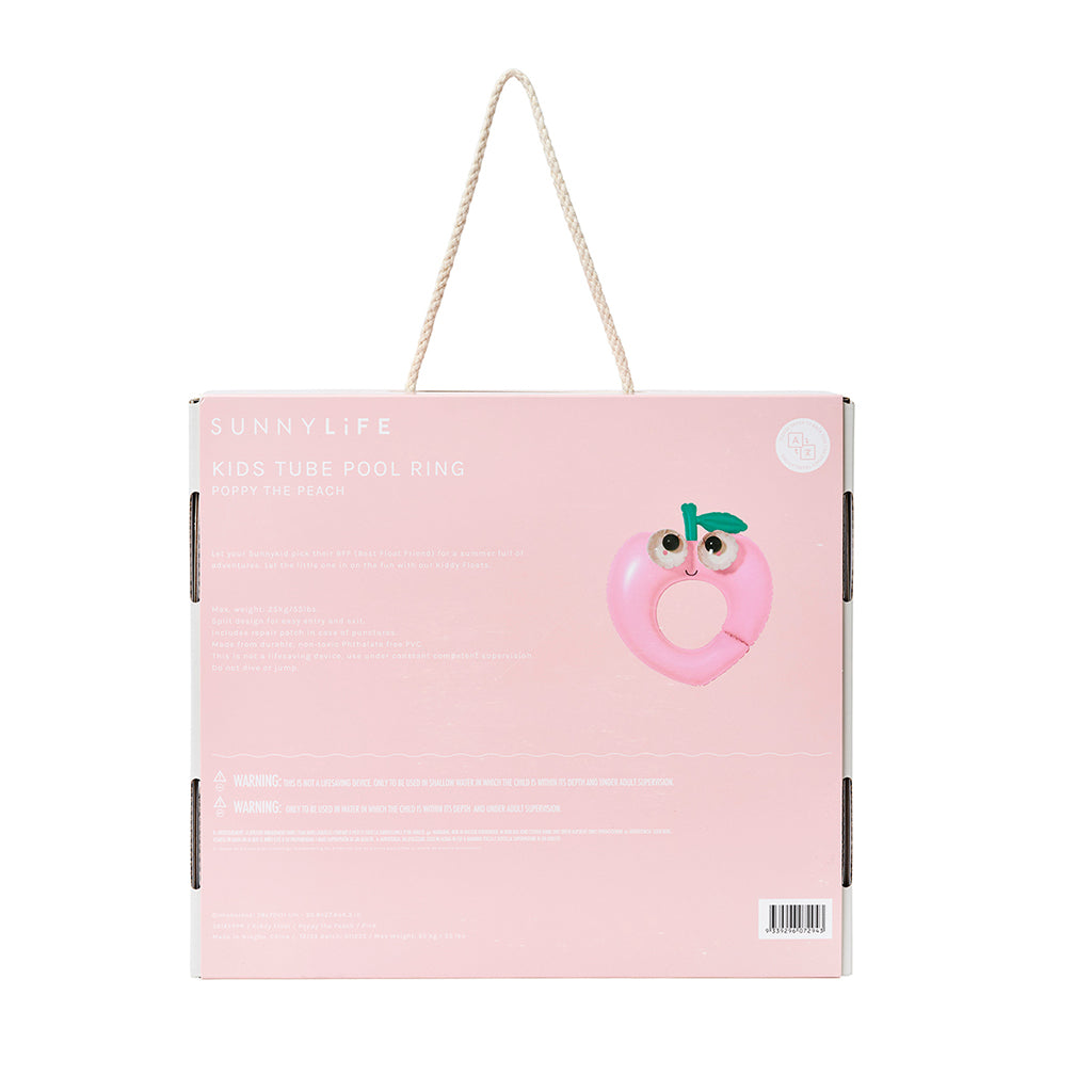 Sunnylife Kiddy Float, badring - Poppy the Peach
