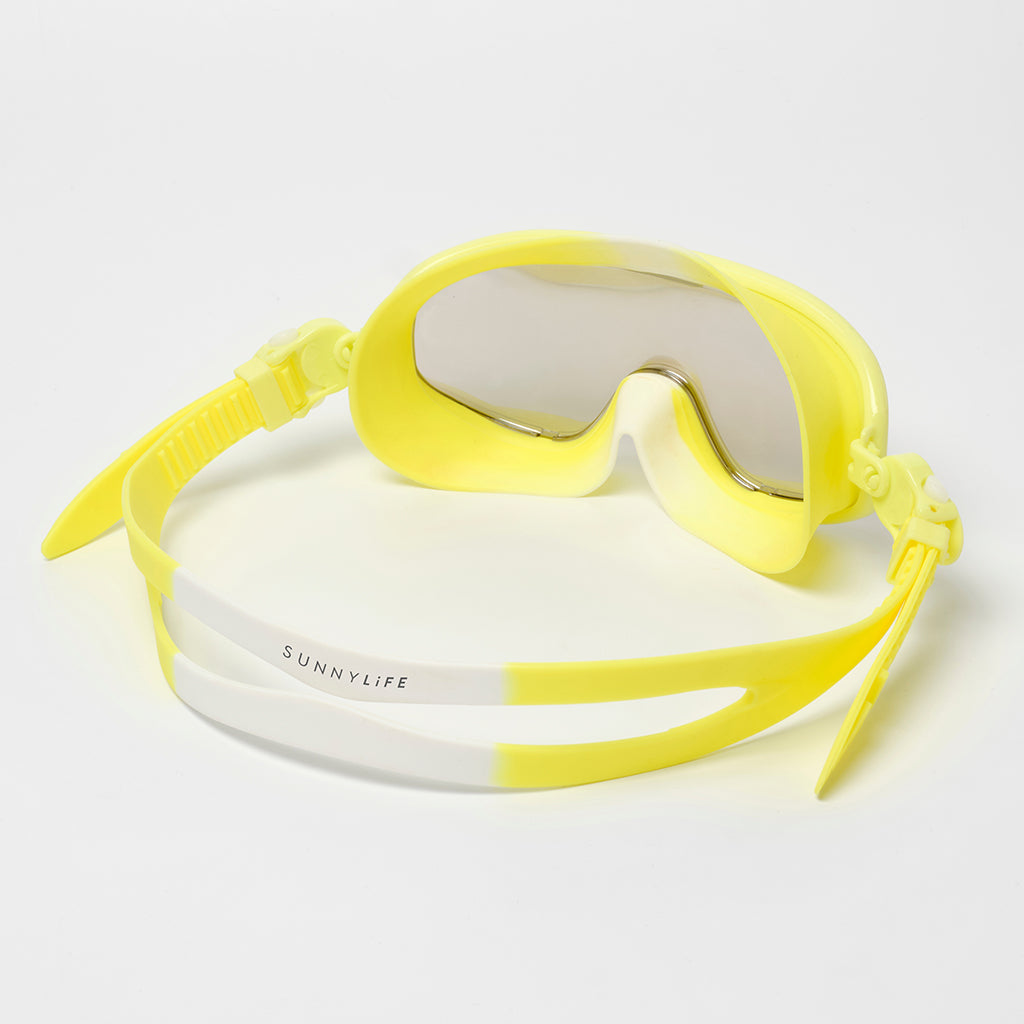 Sunnylife dykkerbriller, Salty the Shark Neon Yellow