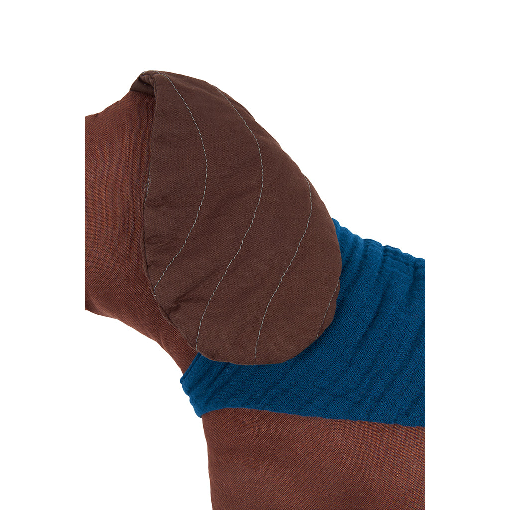 Nobodinoz Toby hundkudde i linne, Prune