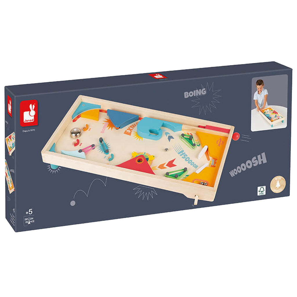 Janod Flipperspel i Trä, Pinballspel