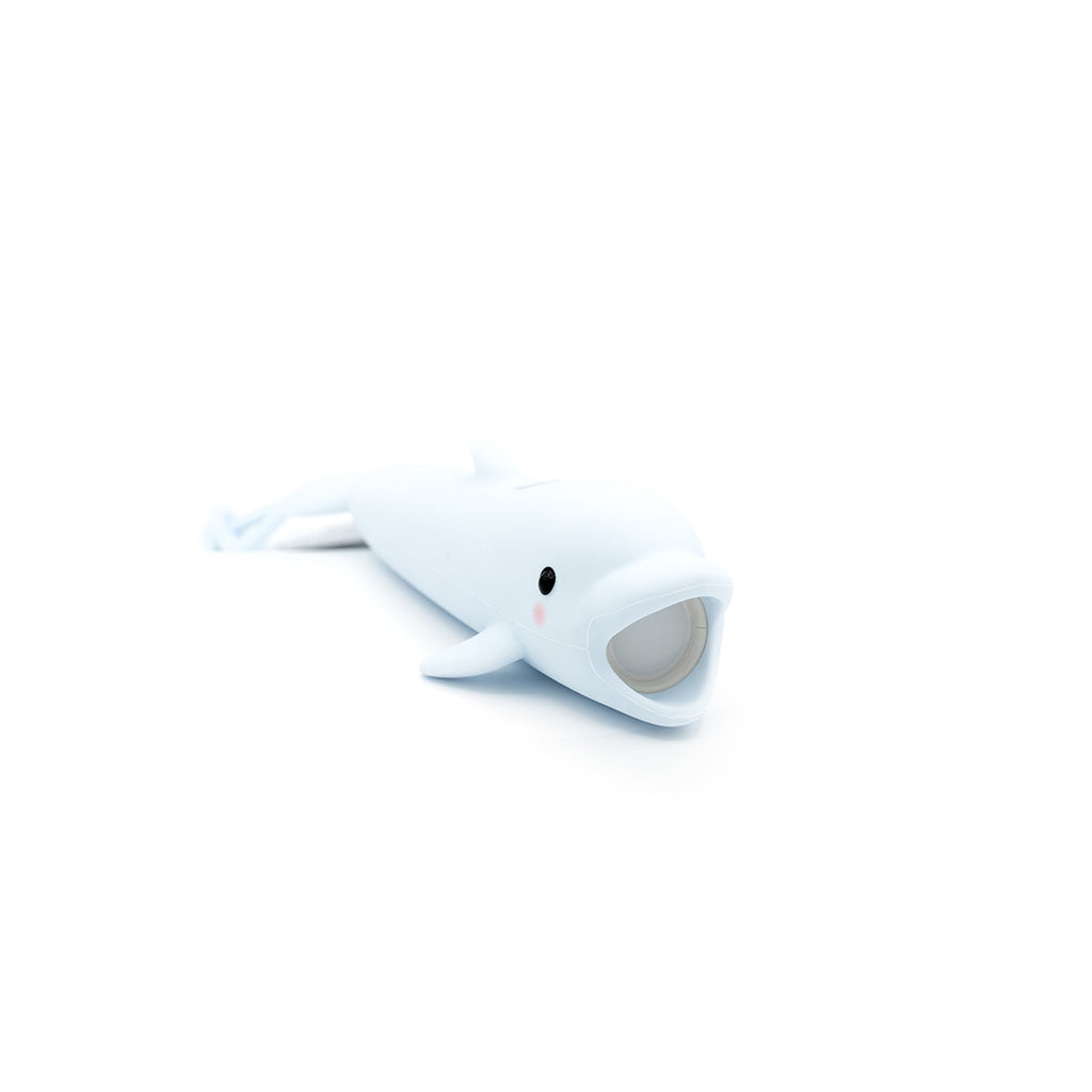 Little L, silikone ficklampa – Delfin
