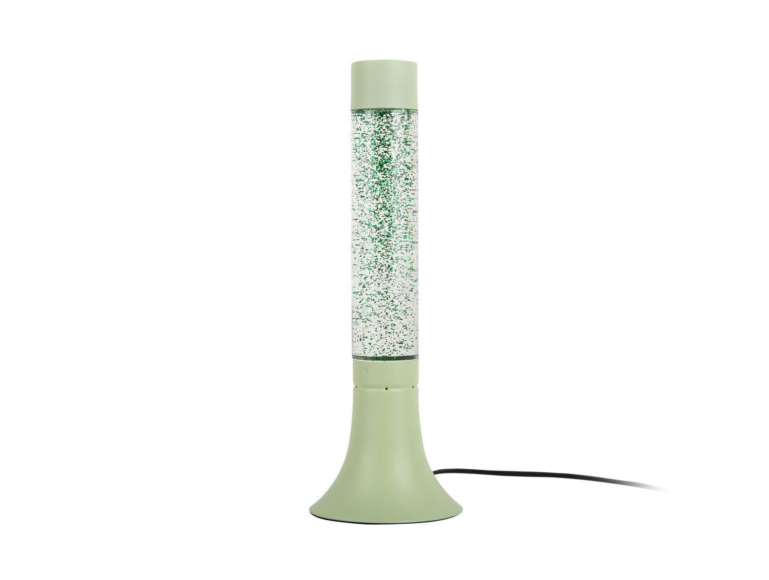 Leitmotiv Astro glitterlampa, Soft green