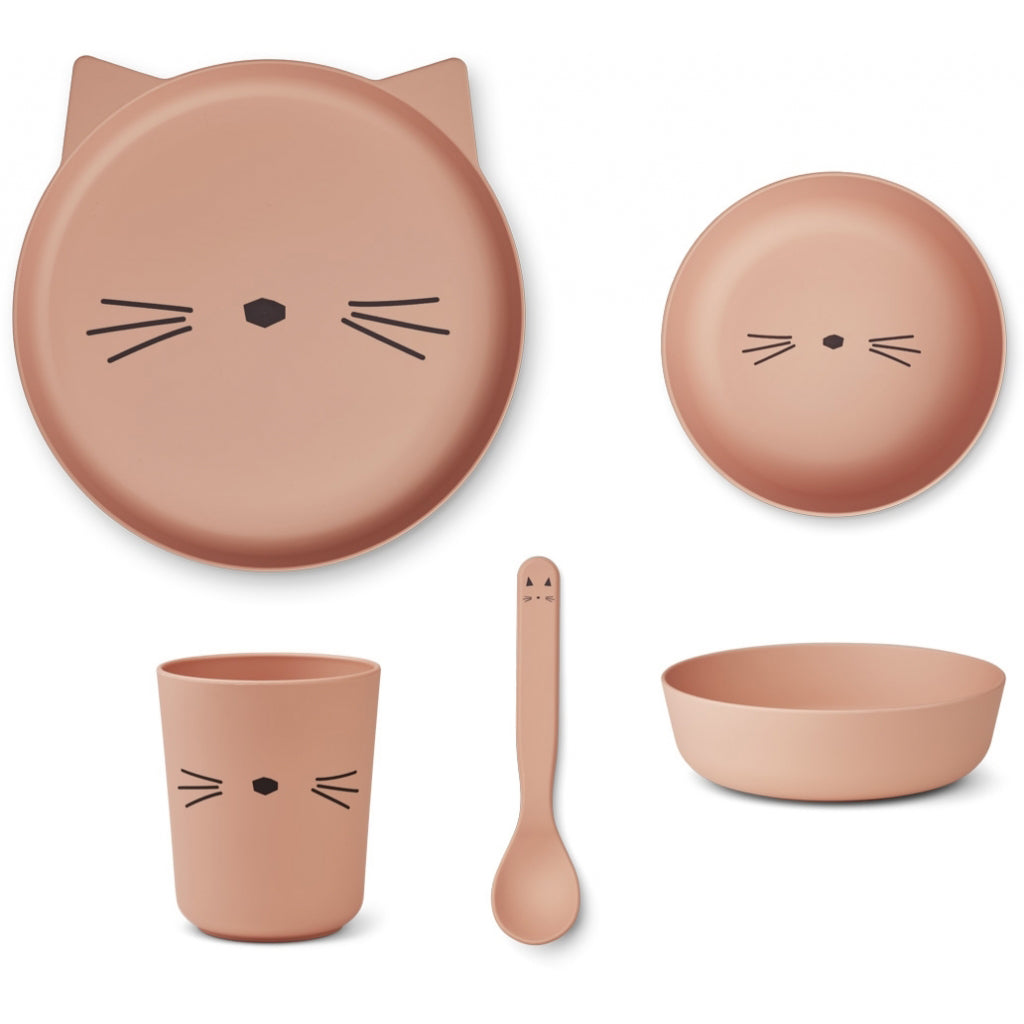 Liewood Brody juniorset - Cat rose blush