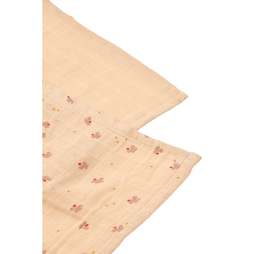 Liewood tygblöjor, Lewis muslin 2-pack - Mini butterfly/apple blossom mix