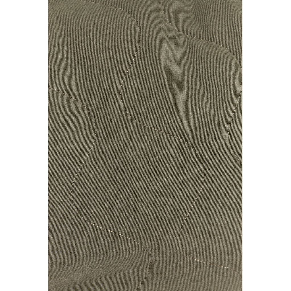 Nobodinoz quiltad rund sittpuff, Landscape - Vetiver