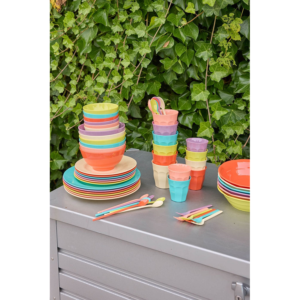 Rice melamin sked, Gloriously Gifted, 6 st - 14,5 cm