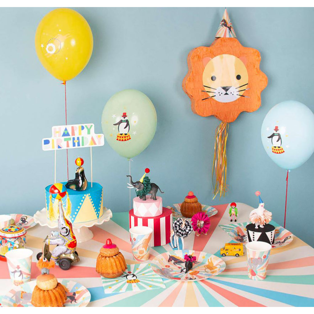 My Little Day ballonger, Printade ballonger, 5 st. Cirkus