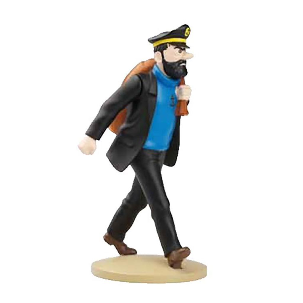 Tintin figur, Haddock med sæk - 12 cm