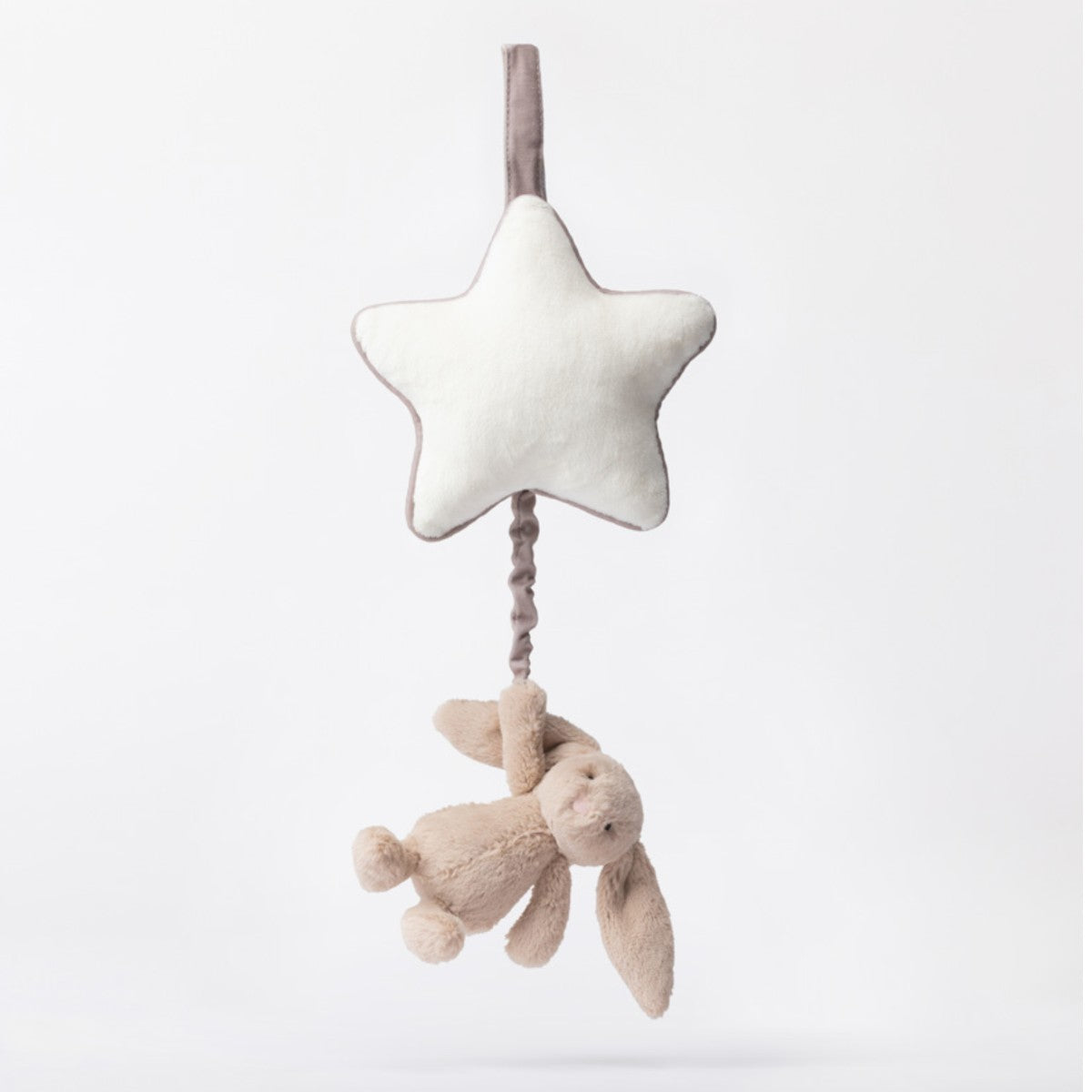 Baby Jellycat speldosa, Bashful kanin - Beige