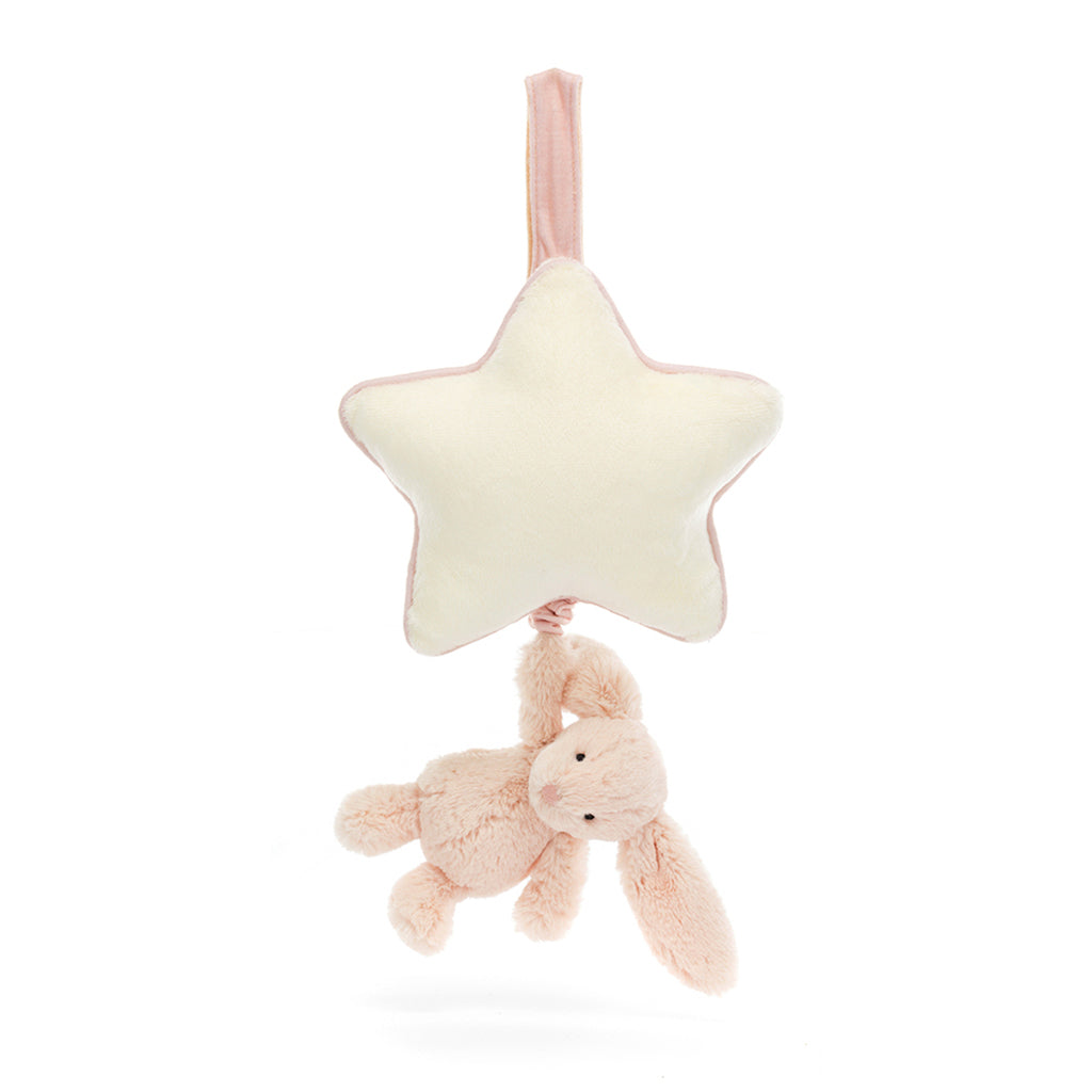 Baby Jellycat speldosa, Bashful kanin - Blush