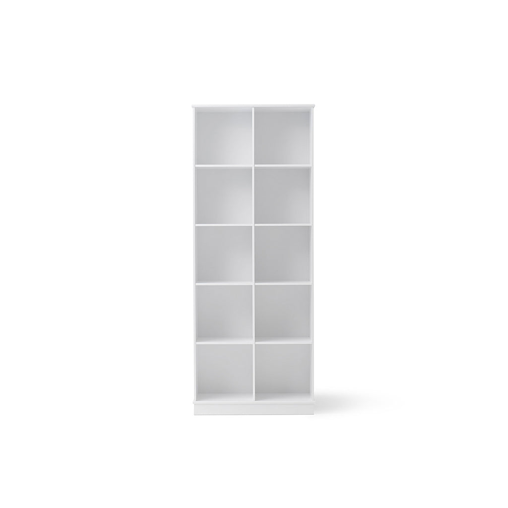 Oliver Furniture Wood hylla, 2x5 fack, vertikal med sockel