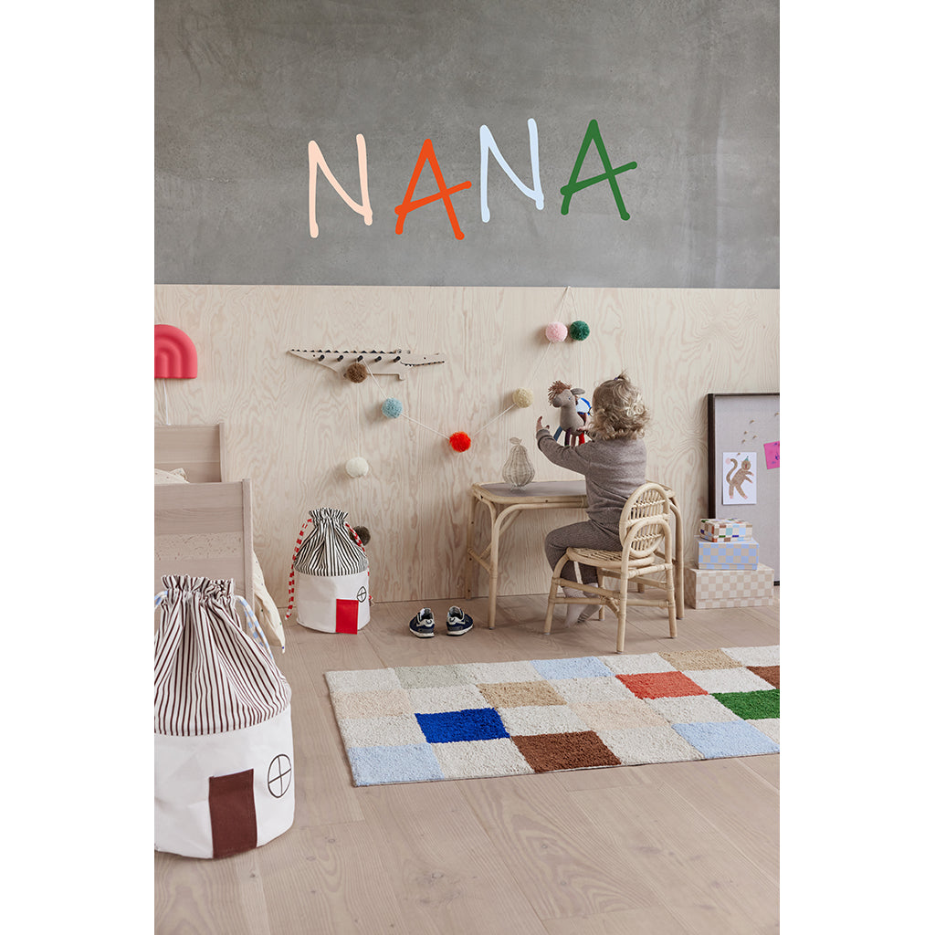 OYOY golvmatta, schack