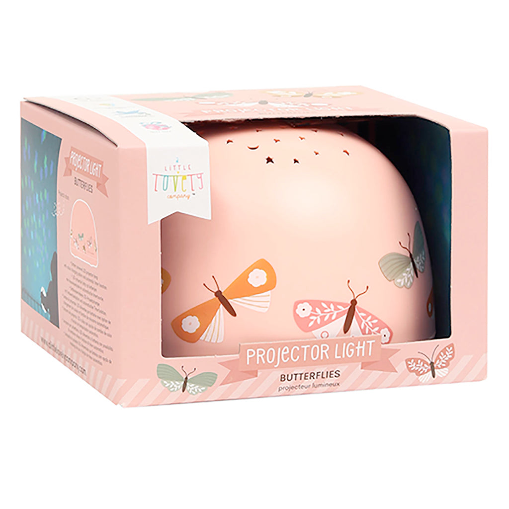 A little lovely company, projektor nattlampa – Fjärilar