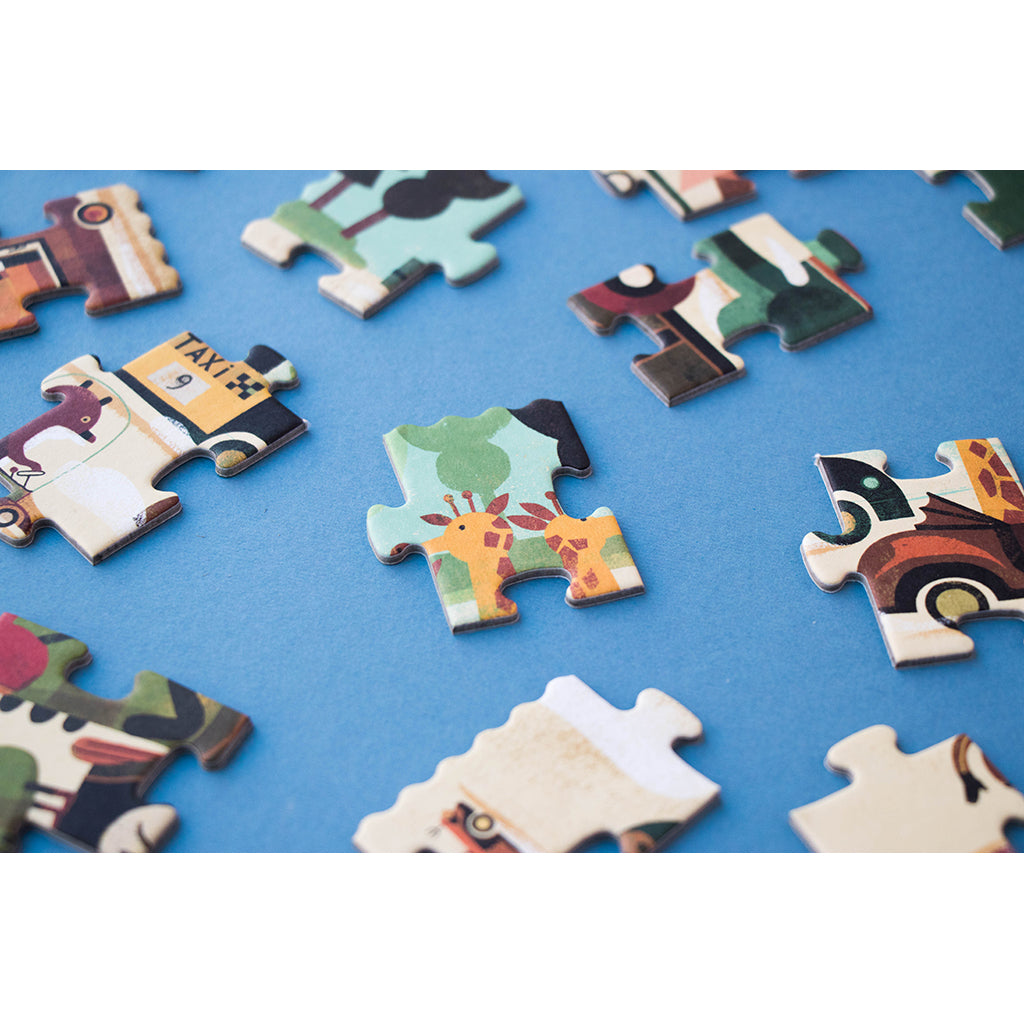 Londji lommepussel, Vroom Vroom - 50 bitar