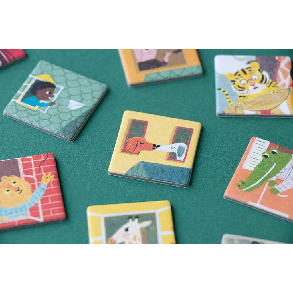 Londji pusselspel, Look up - 100 bitar