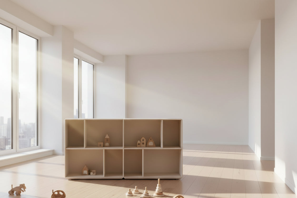 By Aulum Palm Springs reol, 117x61 cm – Sand