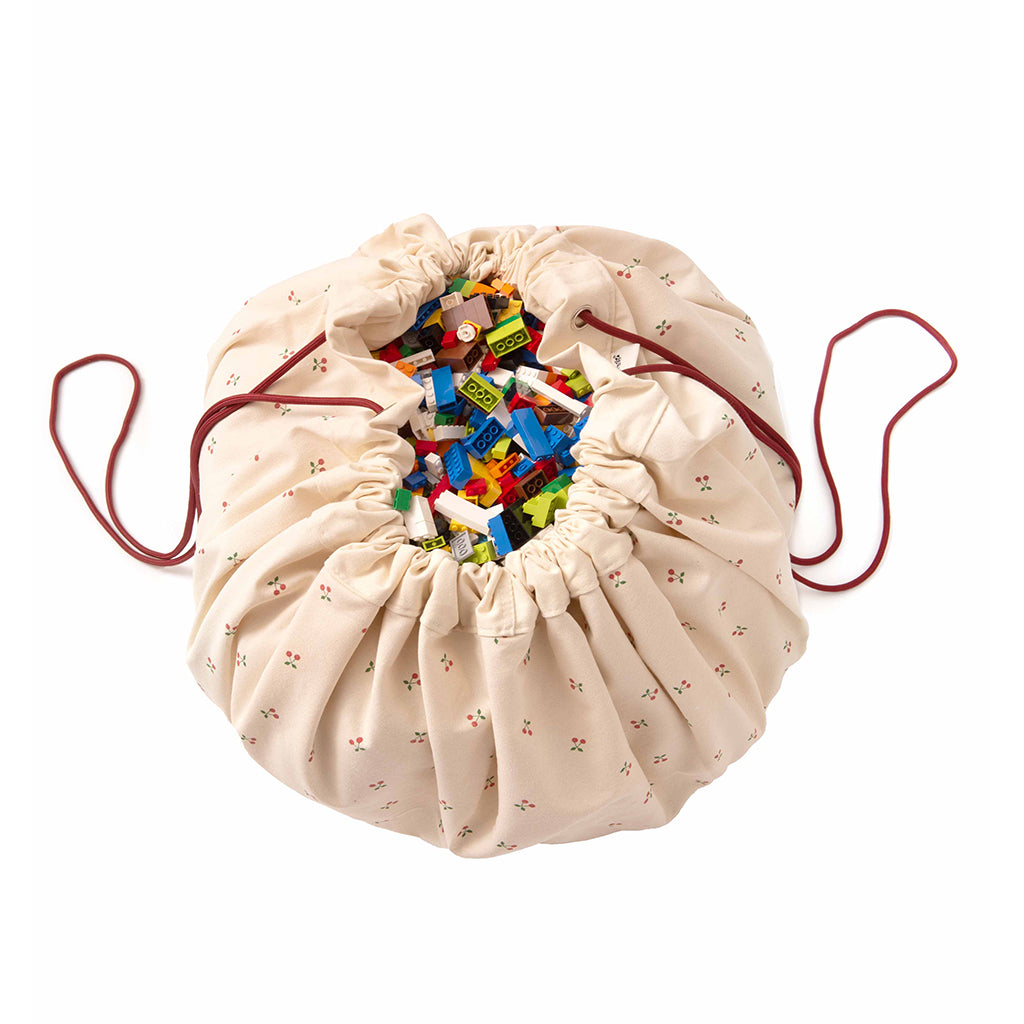 Play&Go Två-i-ett matta, Cherry Cherry