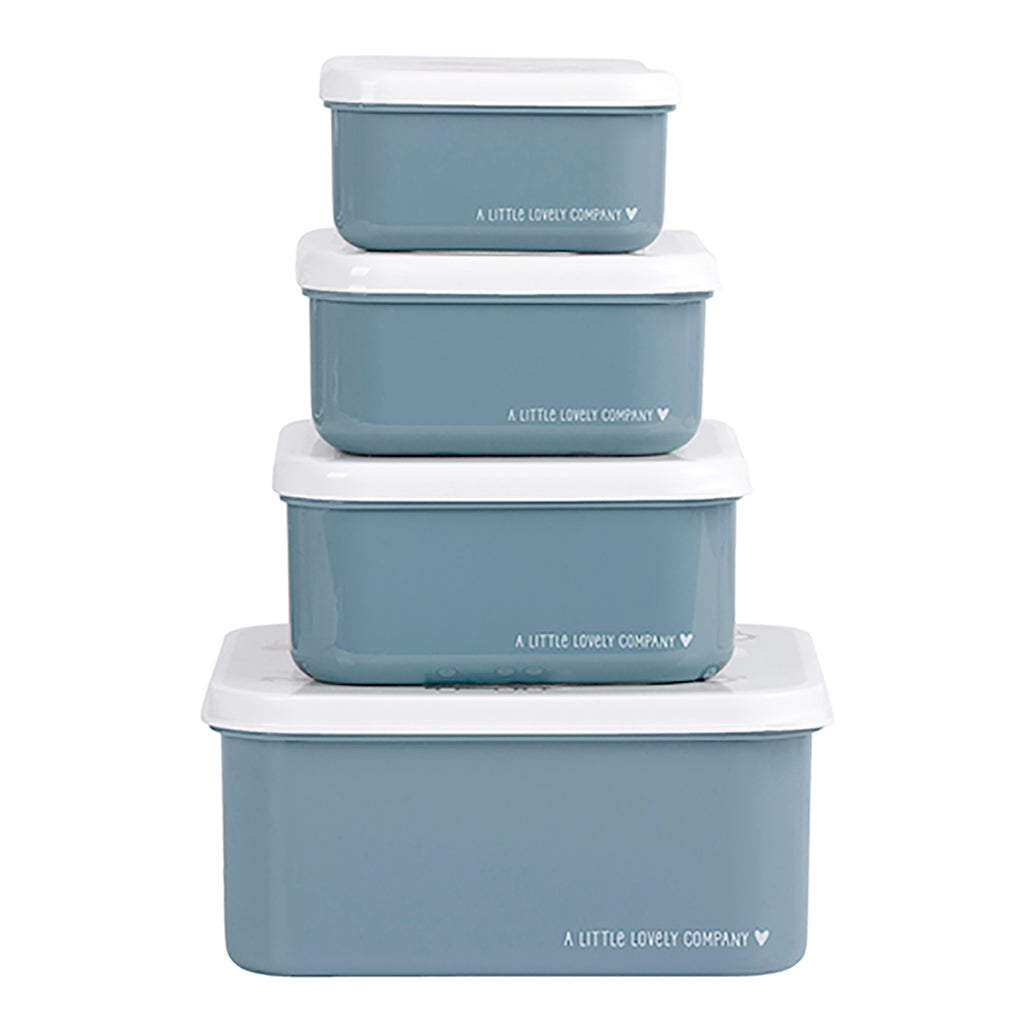 A little lovely company matlådeset, 4 st - Fordon