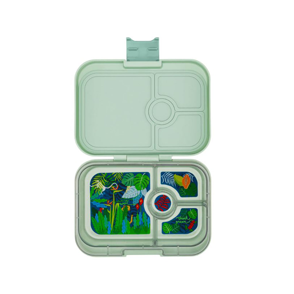 Yumbox madkasse m. 4 rum, Panino, Jungle - Sage Green