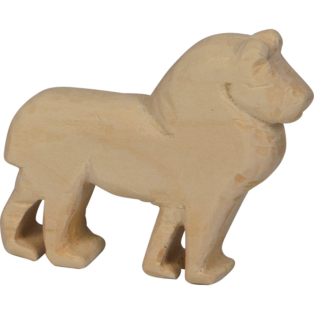 Nature Zoom, Snitteset för barn med 2 träfigurer