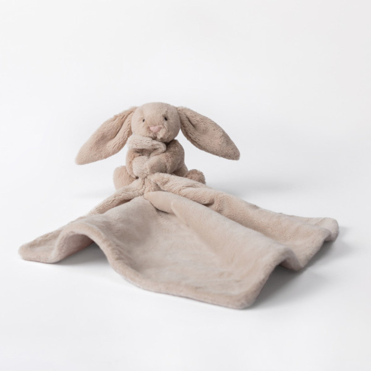 Baby Jellycat gosedjur, Bashful snuttefilt - Beige kanin