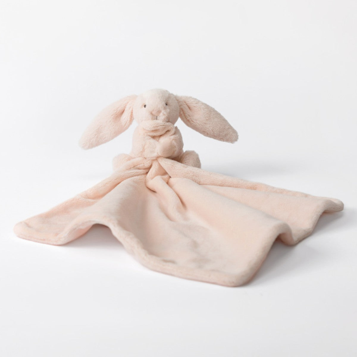 Baby Jellycat gosedjur, Bashful snuttefilt - Blush kanin