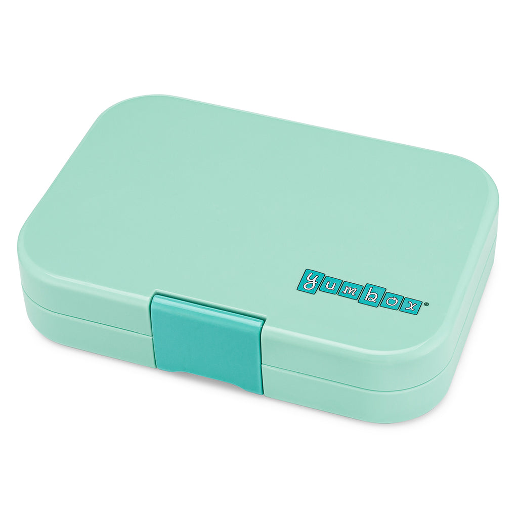 Yumbox madkasse med 6 rum, Original – Serene Aqua / Paris tray
