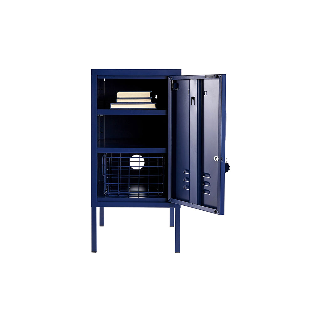 Mustard Made The Shorty skåp, Högerhängd - Marinblå