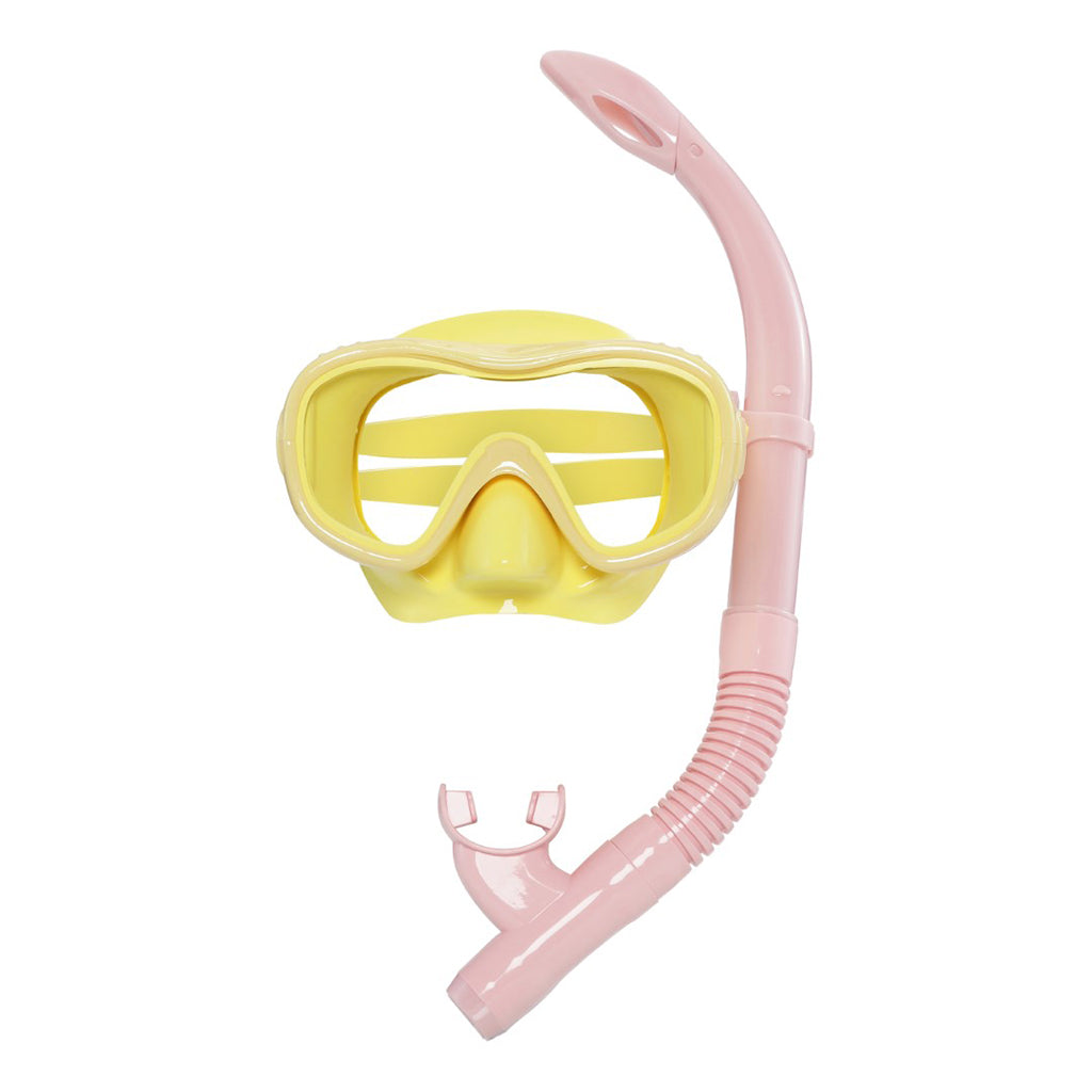 Petites Pommes snorkelset, Betty - Citron/ French rose