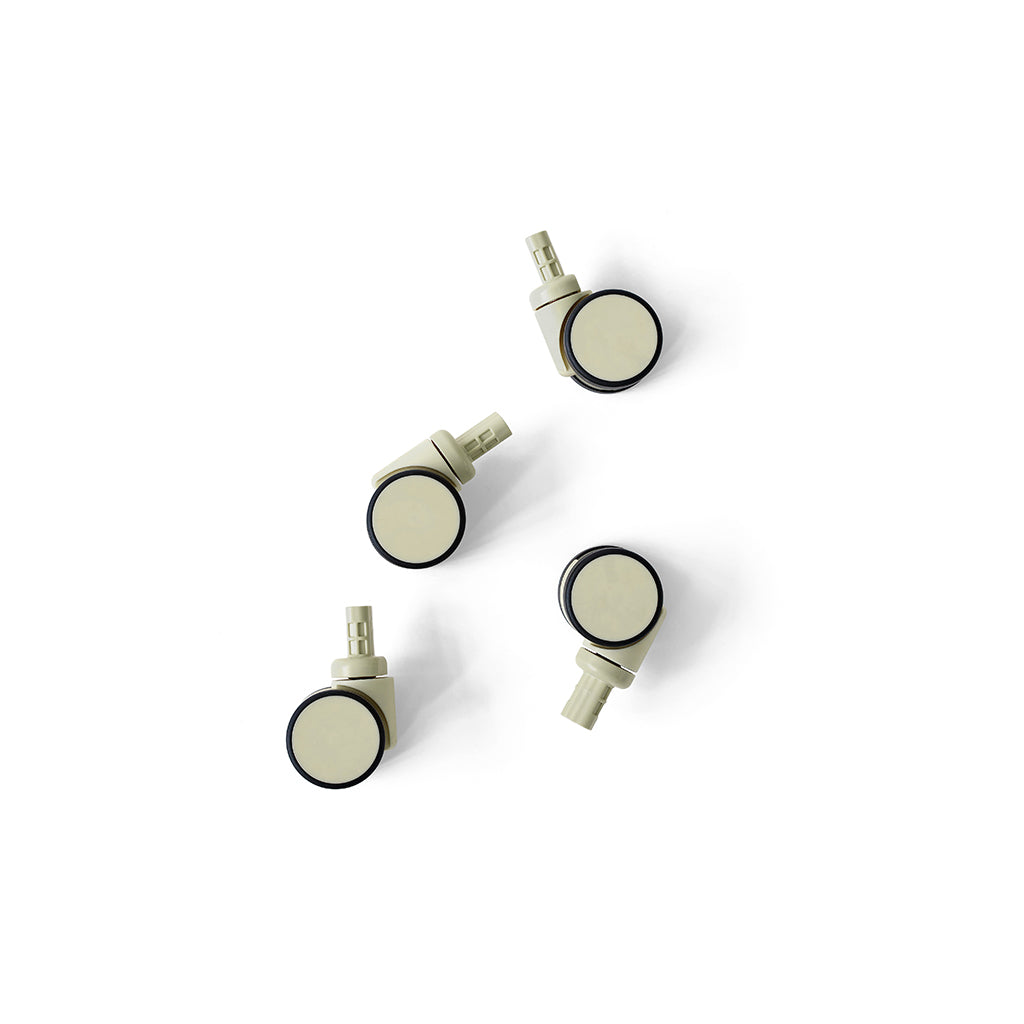 Modu Hjul til opbevaringskasse, 4 stk. - Dusty Green